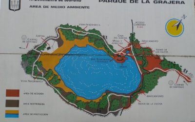 El parque de La Grajera de Logroño, un espacio natural protegido