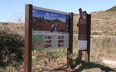 Realización de panel turístico en Ventosa