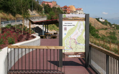 Puesta en servicio del espacio de disfrute del antiguo apeadero de El Cortijo (Logroño)