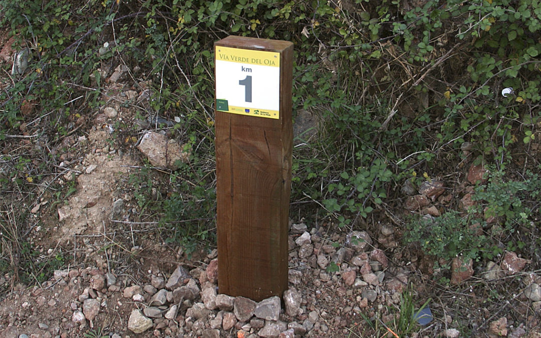 La instalación de la señalización en el medio rural